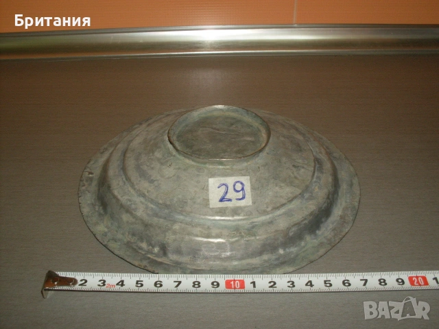 Стари медни- "бакърени" тигани и съдове., снимка 16 - Антикварни и старинни предмети - 55038133