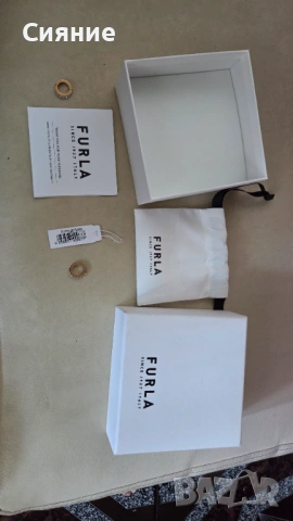 Обеци за хрущял Furla, снимка 2 - Други - 54377197
