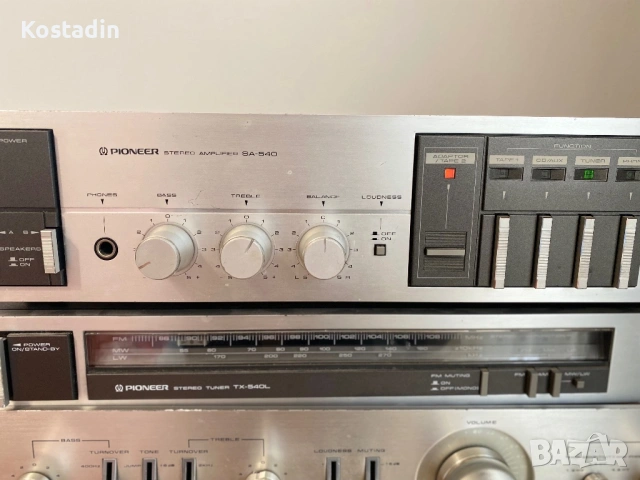 Pioneer SA-540, снимка 2 - Ресийвъри, усилватели, смесителни пултове - 54735400