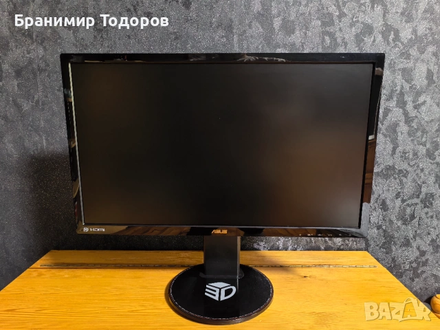 Геймърски монитор ASUS VG248QE / 24 / FHD / 1ms / 144Hz