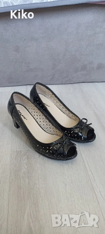 Летни дамски обувки на ток - номер 40