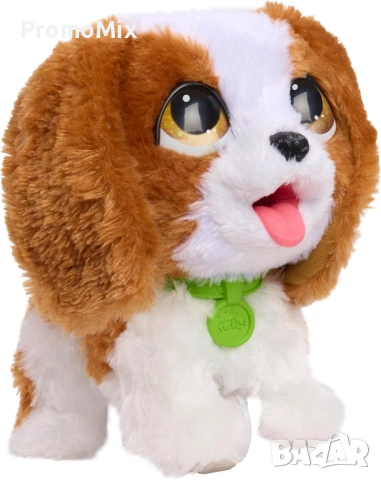 Интерактивнo плюшенo куче Fur Real 28159 Кинг Чарлз играчка акащо кученце, снимка 4 - Плюшени играчки - 54051267