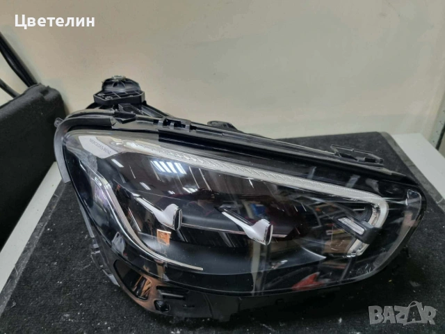 Десен фар Merceses E класа W213 LED desen far мерцедес 213, снимка 4 - Части - 54430092