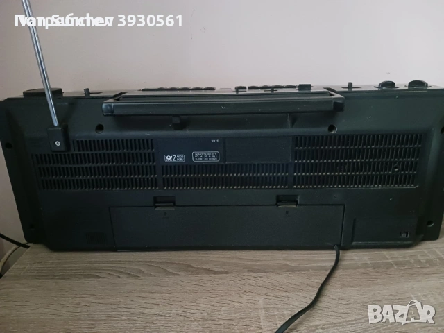 Радиокасетофон hitachi TRK-W27E КАТО НОВ, снимка 5 - Радиокасетофони, транзистори - 54436495