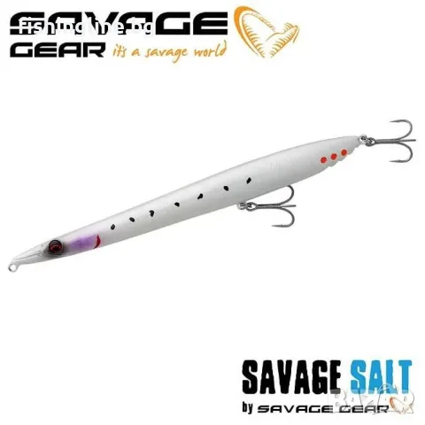 Savage Gear Surf Walker 2.0 125F 12.5cm 9.5g – повърхностен воблер за лефер и лаврак, снимка 2 - Такъми - 55392710