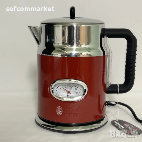  Кана за вода Russell Hobbs Retro Ribbon Red 21670-70 в Ретро стил 