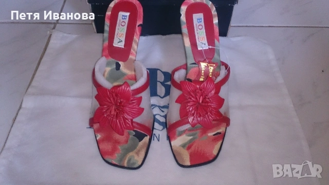 обувки и чехли от естествена кожа , снимка 3 - Дамски обувки на ток - 54013164