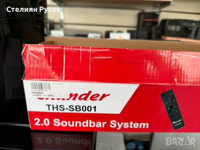 0707   Soundbar Thunder THS-SB001, 60W, Bluetooth -цена  97.79 лв или  50 евро - с дистанционно , но, снимка 2 - Аудиосистеми - 55186027