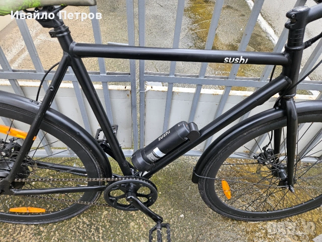Електрически велосипед 28 цола SUSHI-шест месеца гаранция, снимка 7 - Велосипеди - 54066298