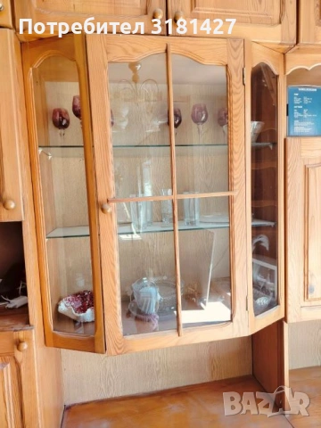 продавам холна секция изцяло от масив - бял бор, снимка 3 - Секции и витрини - 55247168