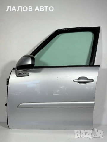 Предна лява врата сива Citroen C4 Grand Picasso (10-13)г. 