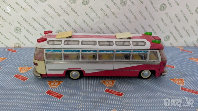 Стара играчка - автобус , снимка 3 - Колекции - 54754383