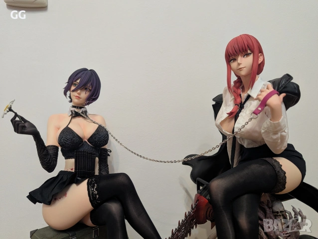 Chainsaw man resin statues (Hobbyhouse Makima & ChiYan Reze), снимка 3 - Колекции - 54161386