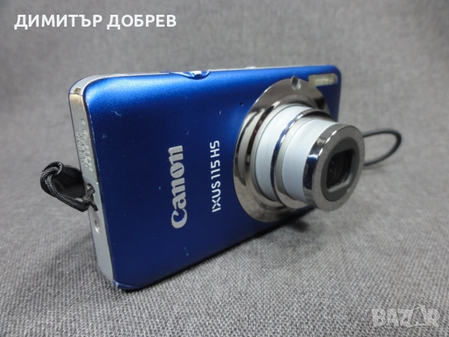ЦИФРОВ ФОТОАПАРАТ CANON IXUS 115 HS 12.1 MP DIGITAL CAMERA, снимка 4 - Фотоапарати - 54552499