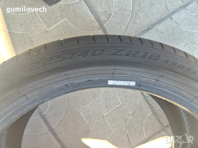 2бр.летни гуми 225/40/18 Pireli 24г., снимка 7 - Гуми и джанти - 55677342