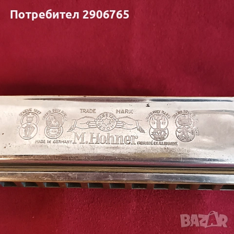 Стара хармоника Hohner, снимка 2 - Духови инструменти - 54401048