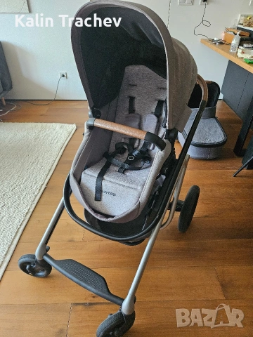 Детска количка Maxi Cosi - Lila + Кошче Maxi Cosi - Oria за новородено, снимка 10 - Детски колички - 55067776