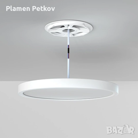 MITEA Lighting M205762 - LED плафон , 24W, 3CCT 3000/4000/6500K, IP40,бял, снимка 2 - Лампи за таван - 55090909
