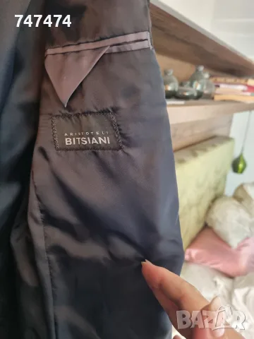 Bitsiani, L, ново палто, 70% вълна, 10% кашмир, снимка 3 - Палта - 55603230