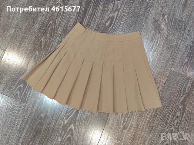 ново плисе от Shein , снимка 3 - Поли - 55646113