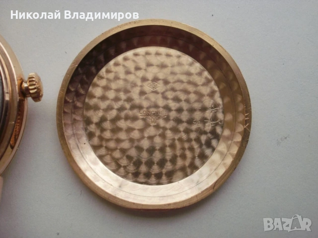 Longines автоматичен 18 к.масивно златен часовник мъжки ръчен, снимка 2 - Мъжки - 55112171