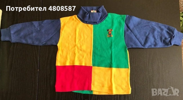 Детски шарени блузки - 2 броя, снимка 3 - Бебешки блузки - 55162551