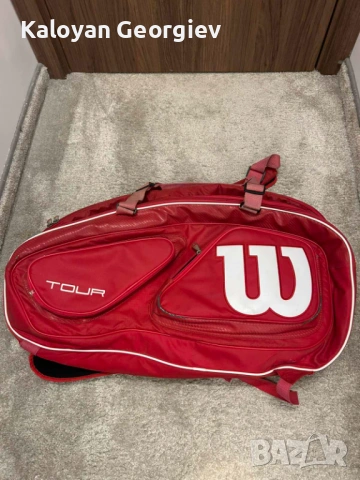 Голям тенис сак Wilson Tour - Употребяван (със забележки)