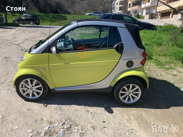 Smart Fortwo cabrio 0,7 2006, снимка 6 - Автомобили и джипове - 54142658