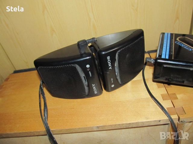 тонколони SONY - малки за уокмен или лаптоп - KOREA, снимка 4 - Тонколони - 54087214