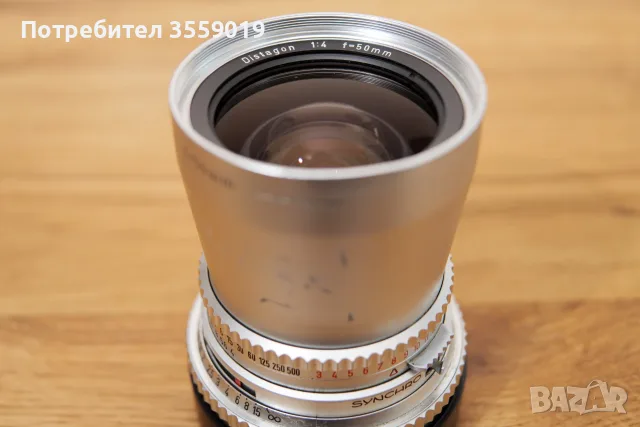 Carl Zeiss Distagon C 50mm f4, снимка 3 - Обективи и филтри - 55439754