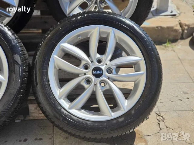 5х120 16 Джанти BMW 1 Series 2 Series 1-ва серия 2-ра серия 5x120 Eт 40 J 7 Централен отвор 72.6 Гум, снимка 3 - Аксесоари и консумативи - 55010670