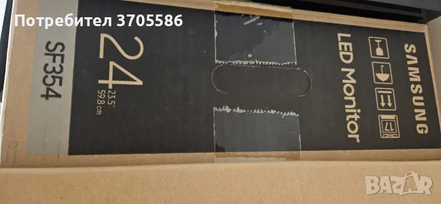 Монитор Samsung sf354, снимка 3 - Монитори - 55619392