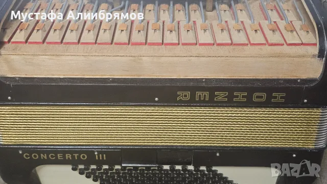 72 баса Hohner Concerto 3, снимка 2 - Акордеони - 55425507