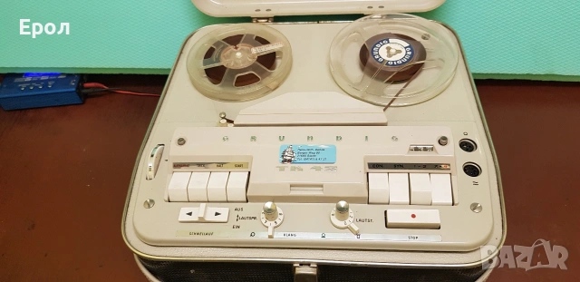 GRUNDIG-TK 42-Лампов Ролкков магнетофонн , снимка 2 - Други - 54545917
