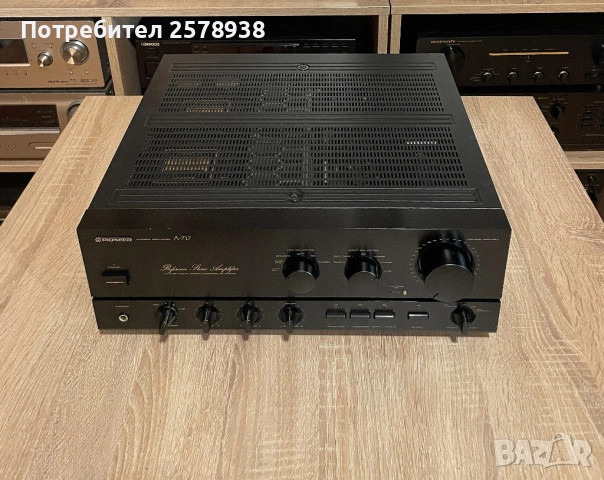 Сет на PIONEER A-717 + F-717 !, снимка 8 - Ресийвъри, усилватели, смесителни пултове - 54773340