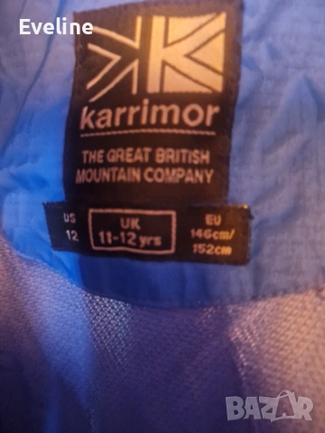 Спортно детско яке Karrimor, снимка 3 - Детски якета и елеци - 54782015