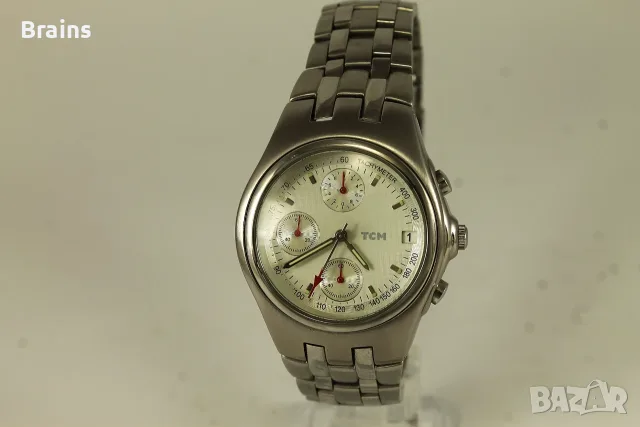 Мъжки Ръчен Часовник TCM Quartz Chronograph Germany