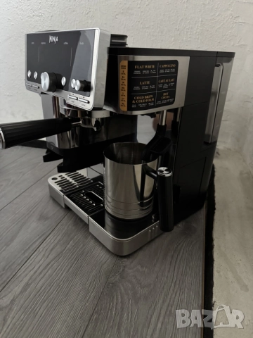Комбинирана Кафемашина 3-в-1 Ninja Luxe Café Pro ES701EU Кафеавтомат (Еспресо, Филтър, Cold Brew), снимка 4 - Кафемашини - 55235991