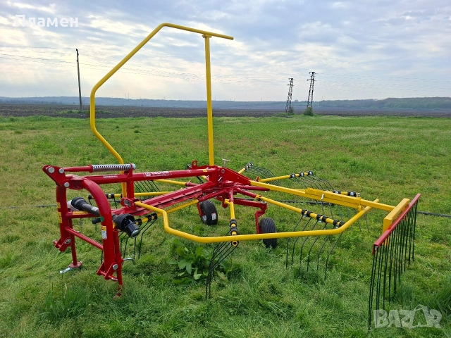 Сеносъбирач тип хеликоптер 380см., снимка 4 - Селскостопанска техника - 54286407