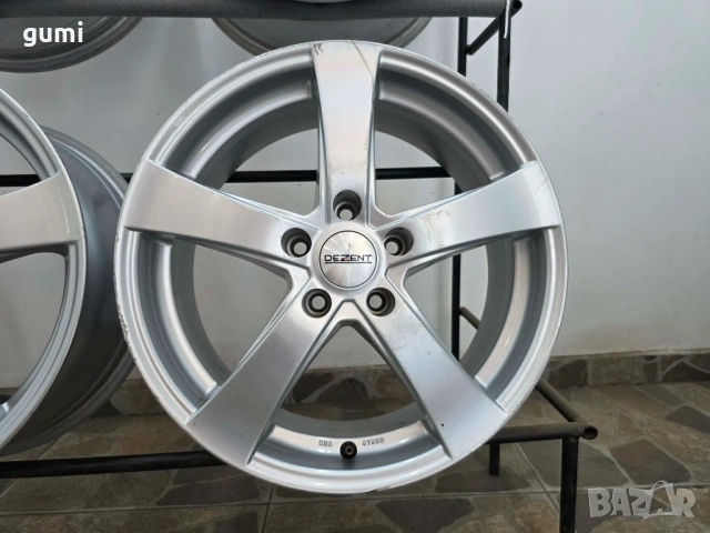 4бр 17ски джанти DEZENT за MERCEDES, AUDI, VW 5х112мм A170854 , снимка 4 - Гуми и джанти - 54717852
