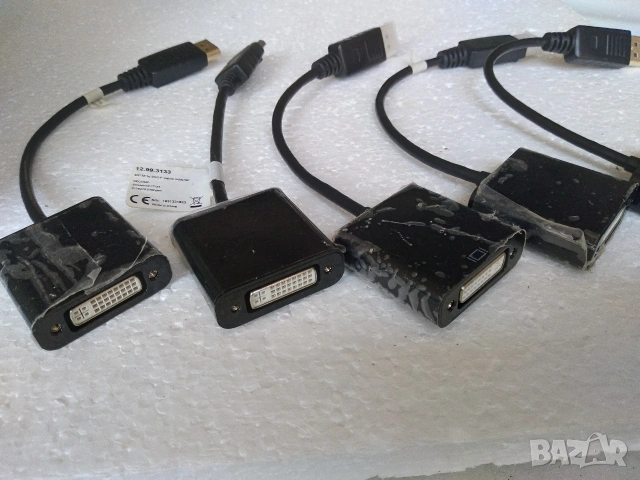 Преходник DisplayPort към DVI /F/, снимка 2 - Кабели и адаптери - 55057534