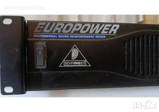 Висококачествен усилвател Behringer Europower EP1500 - 1бр., снимка 2 - Ресийвъри, усилватели, смесителни пултове - 55382348