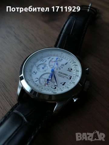 Мъжки часовник Seiko Premier Chronograph Perpetual, снимка 2 - Мъжки - 55250782