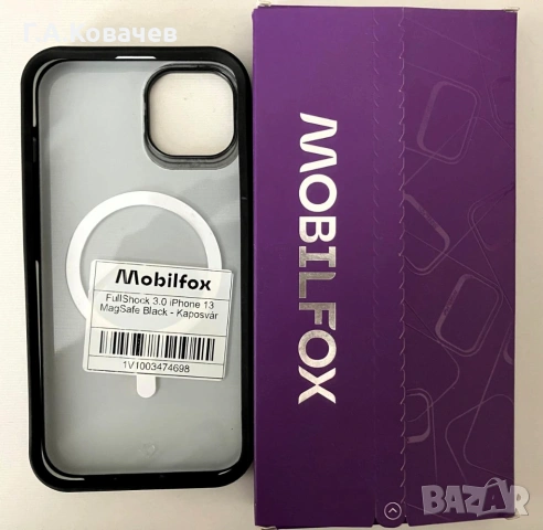 Гръб за iphone 13 Mobilfox MagSafe Black, снимка 3 - Други - 54752990