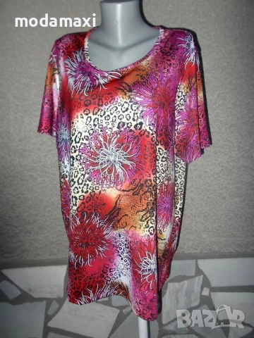 4XL - Нова еластична блуза „M Collection”- 