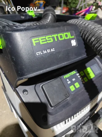 Прахосмукачка festool ctl 36 el ac, снимка 7 - Прахосмукачки - 55319272