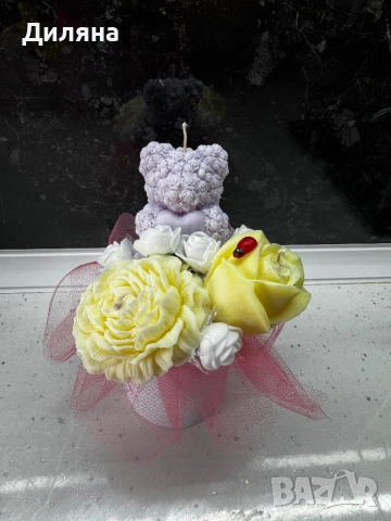 Свещи от соев восък, снимка 2 - Романтични подаръци - 54148023