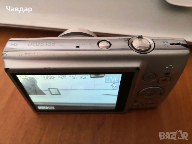Фотоапарат Canon ixus 155, снимка 2 - Фотоапарати - 46568188