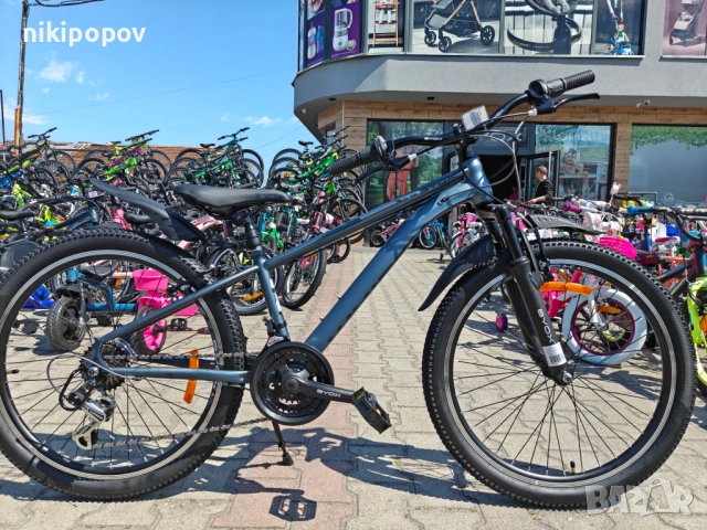 X Велосипед 24" WHIZZY сив