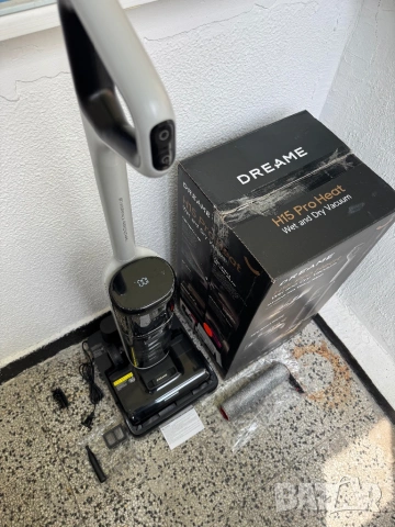 Прахосмукачка за Сухо и Мокро Почистване Dreame H15 Pro Heat, Топла вода, 22 000 Pa Самопочистване, , снимка 4 - Прахосмукачки - 54319860